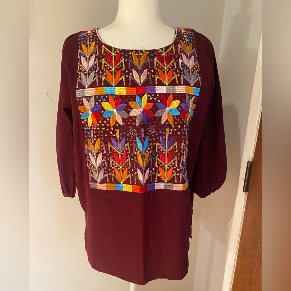 Artisanal beautiful Mexican blouse